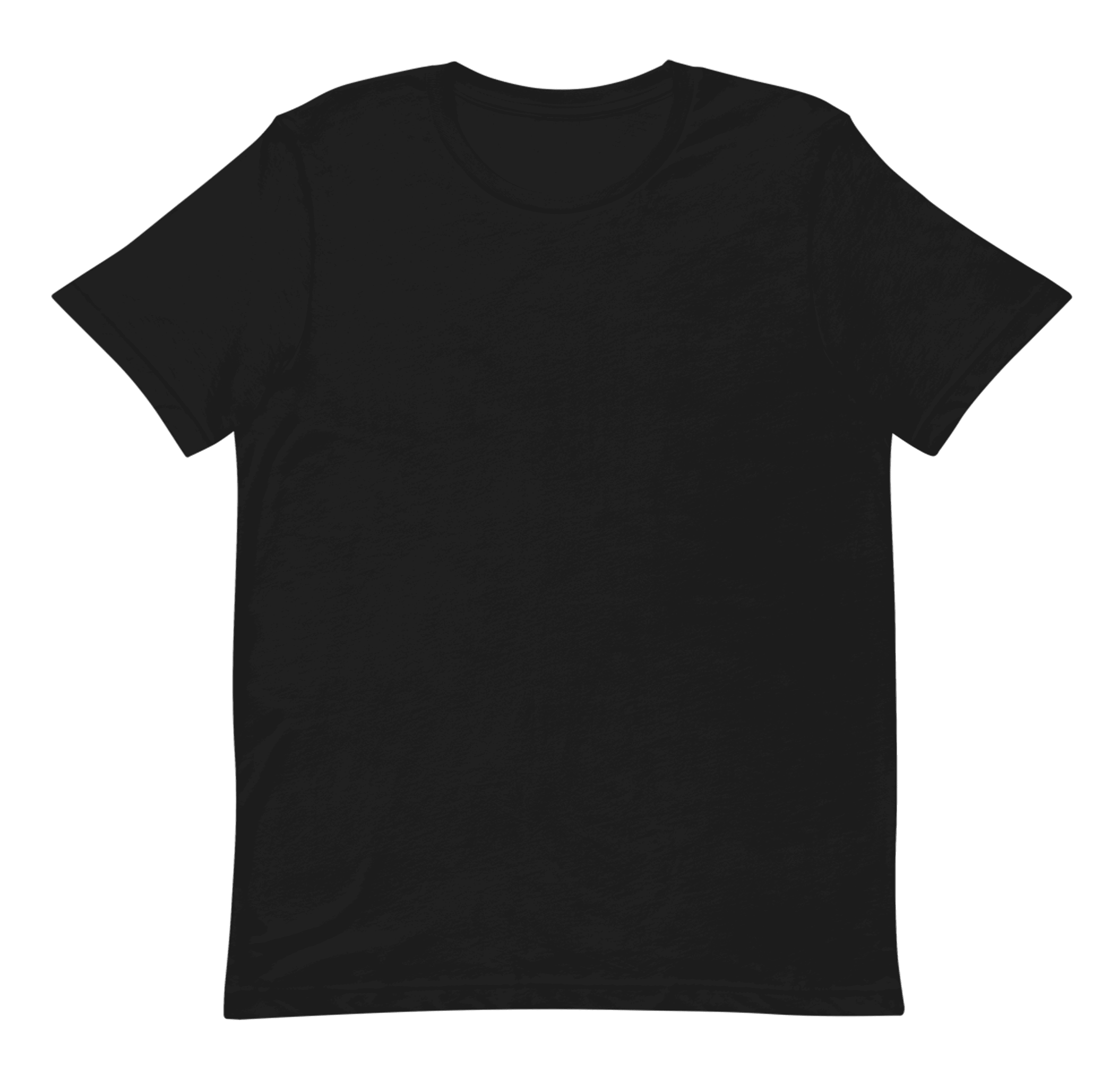 Black shirt front preview