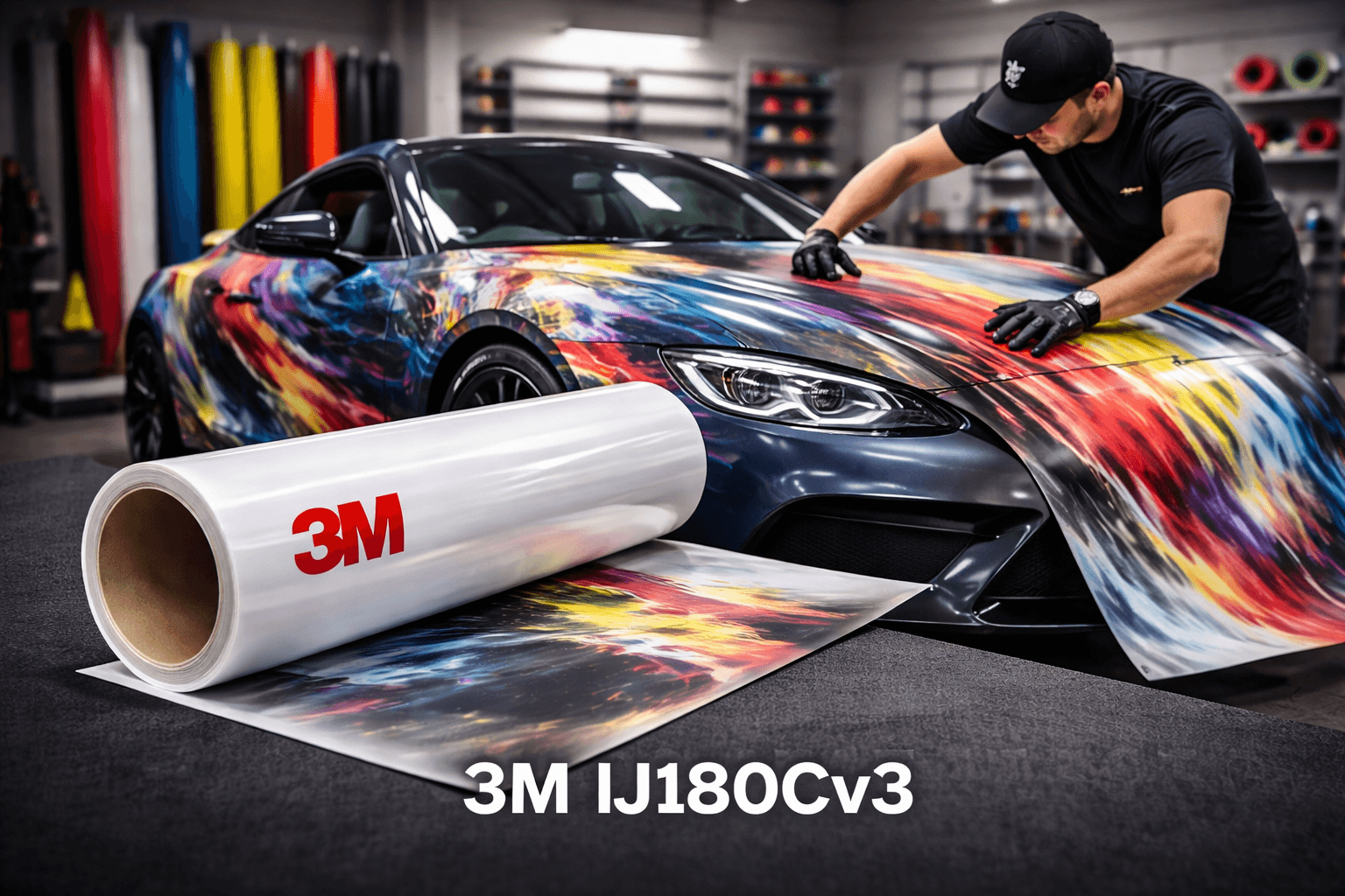 3M IJ180Cv3 material preview